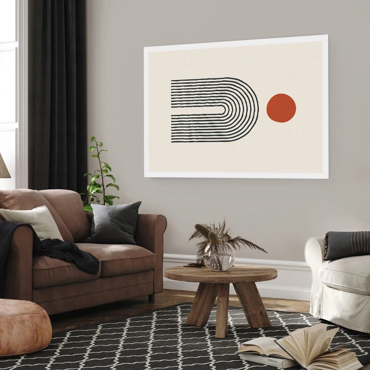 Pôster - Magnetismo de formas e cores - 91x61 cm