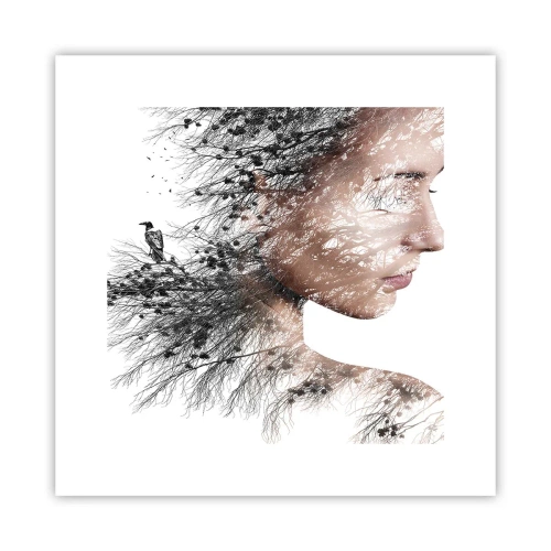 Pôster - Espírito da floresta - 30x30 cm
