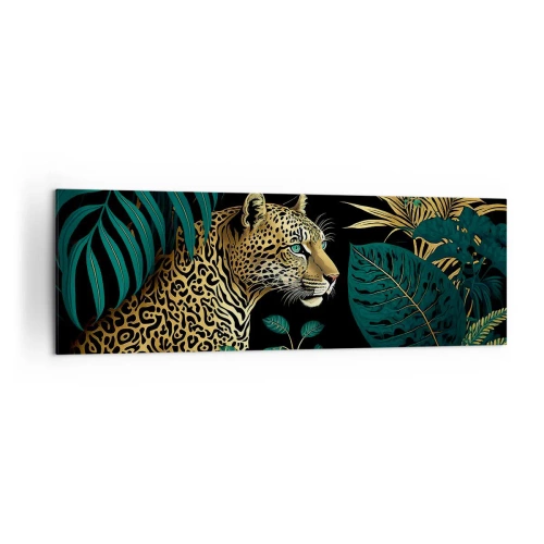 Quadro em tela - Um anfitrião na selva - 160x50 cm