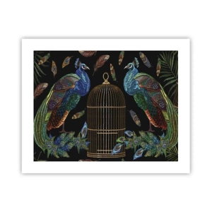 Pôster - Em vestes reais - 50x40 cm