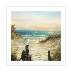 Pôster - Refúgio sem vento - 50x50 cm