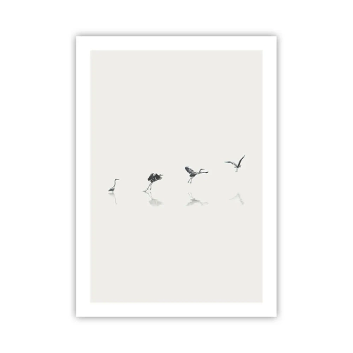 Pôster - Quatro passos simples - 50x70 cm
