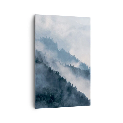 Quadro em tela - Misticismo das montanhas - 80x120 cm
