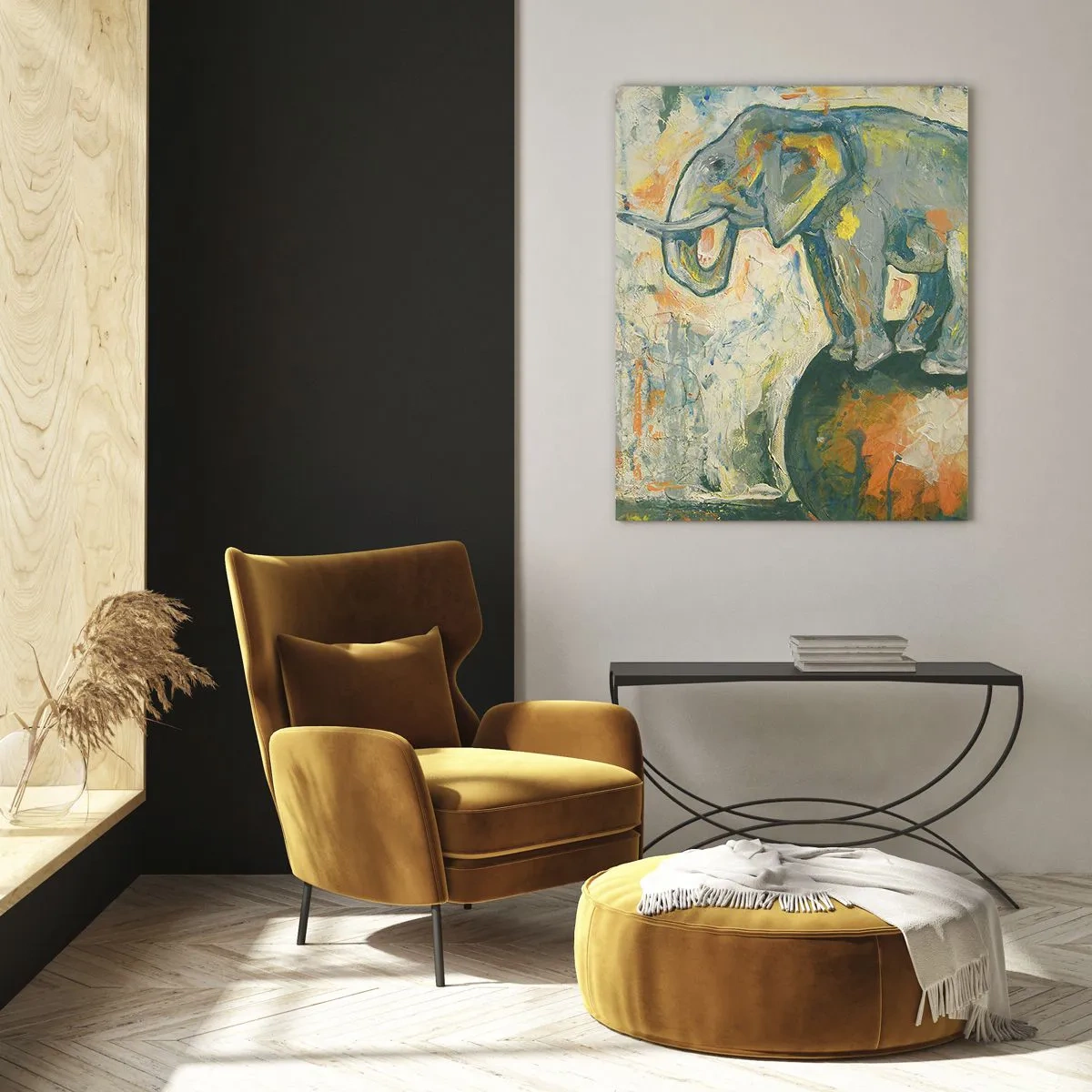 Quadro em vidro - Viva o circo! - 70x100 cm