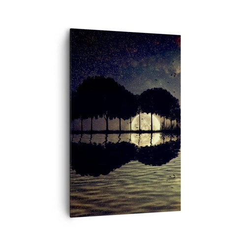 Quadro em tela - Uma noite no Fim do Mundo - 80x120 cm