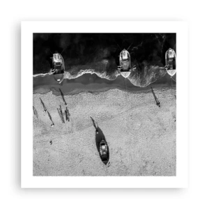 Pôster - Ainda na costa… - 50x50 cm