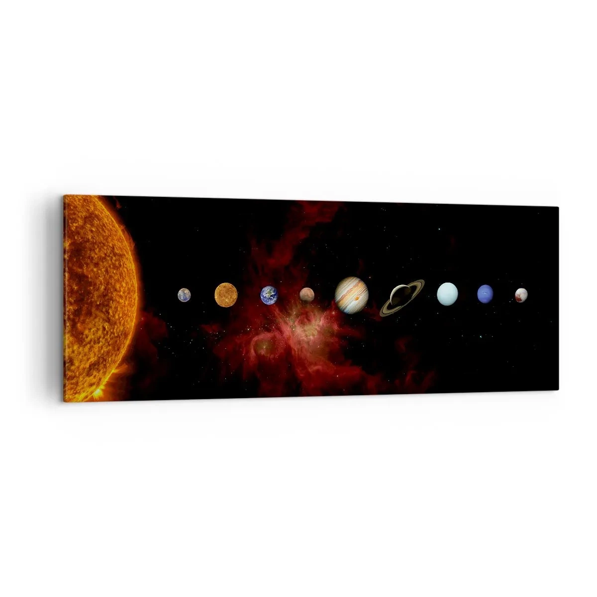 Quadro em tela - Nosso bairro - 140x50 cm