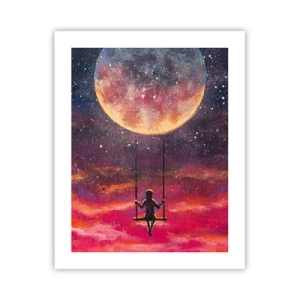 Pôster - Balanço nas nuvens - 40x50 cm