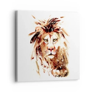 Quadro em tela - Força e dignidade - 30x30 cm