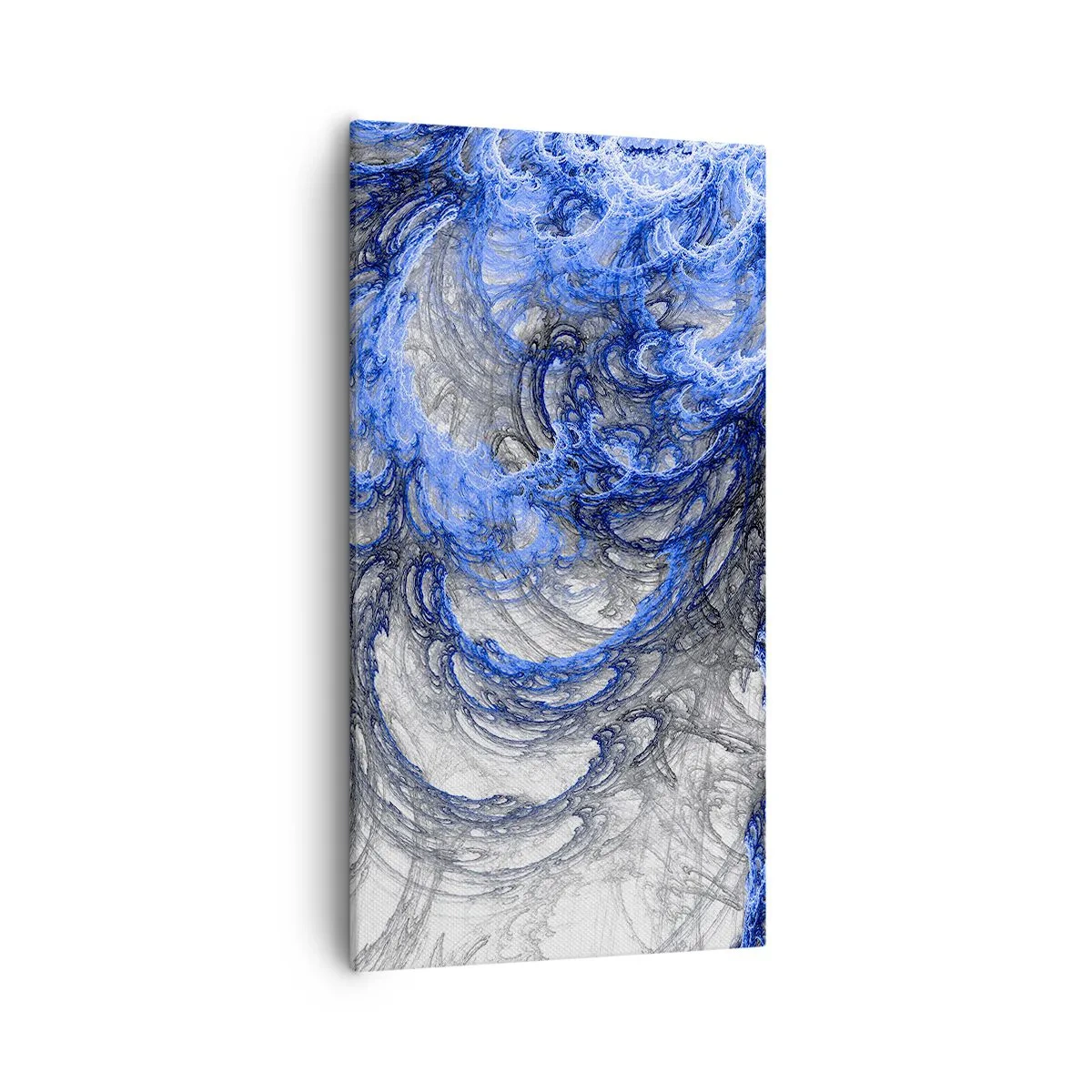 Quadro em tela - O nascimento de uma onda - 55x100 cm