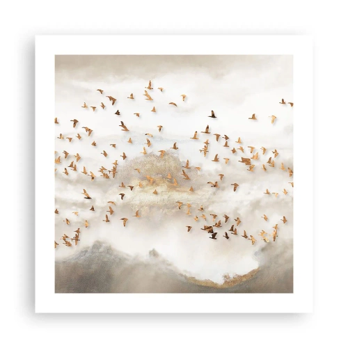 Pôster - Está na hora… - 50x50 cm