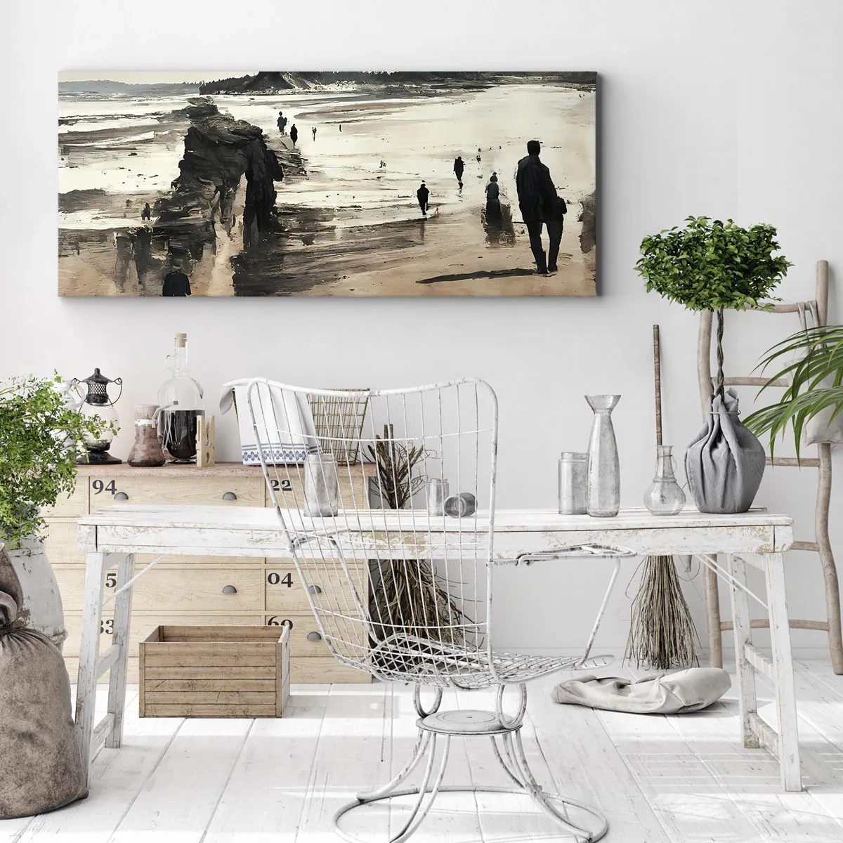Quadro em tela - Convocados - 140x50 cm