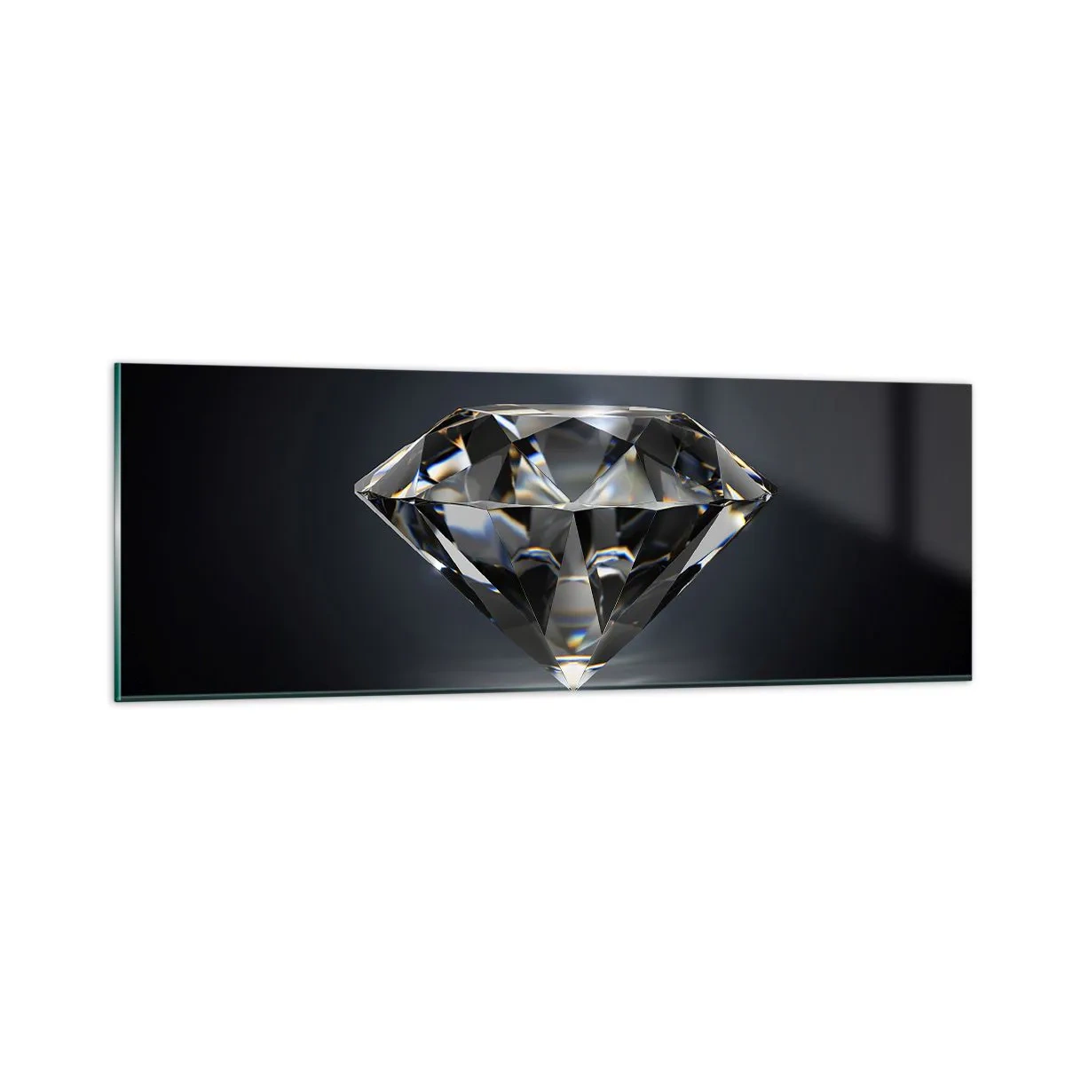 Quadro em vidro - Best girls friend - 90x30 cm