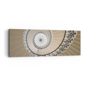 Quadro em tela - Dentro da casca - 90x30 cm