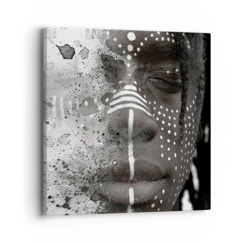 Quadro em tela - Descubra o espírito primordial - 40x40 cm