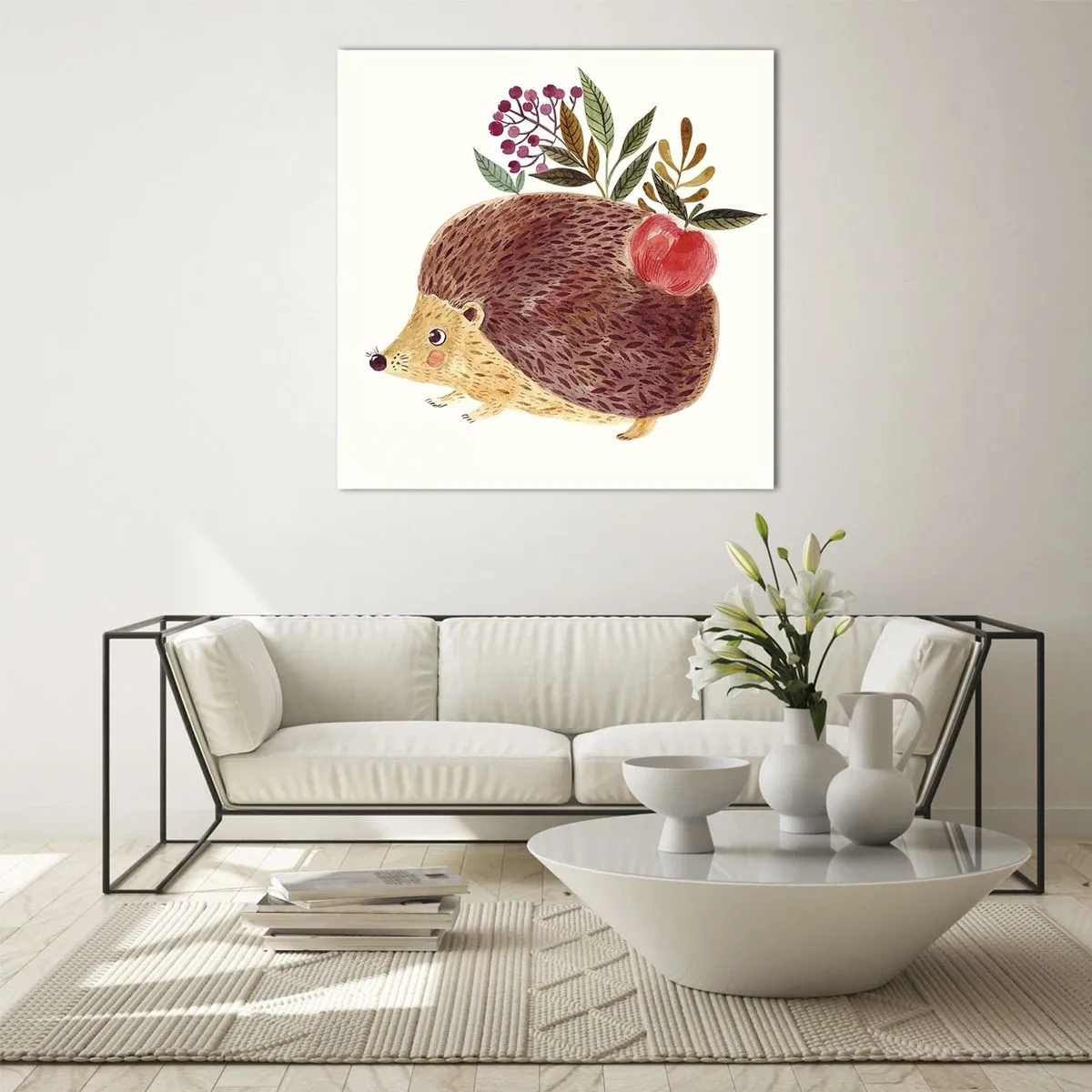 Quadro em vidro - Já gostas de mim - 50x50 cm