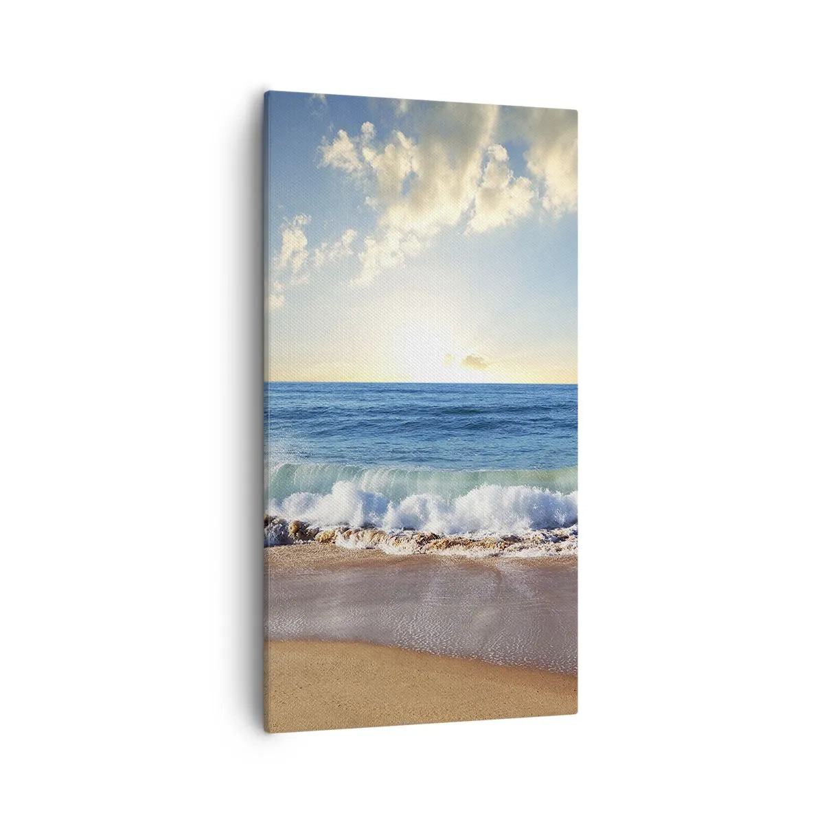 Quadro em tela - Movimento e quietude ao mesmo tempo - 55x100 cm