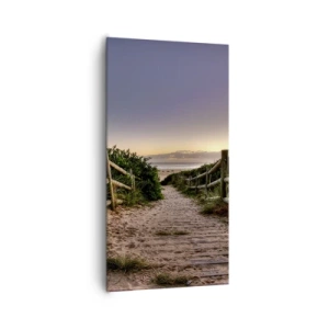 Quadro em tela - O objetivo já está claro - 65x120 cm