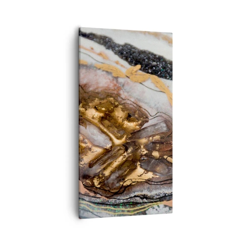 Quadro em tela - O elemento terra - 55x100 cm