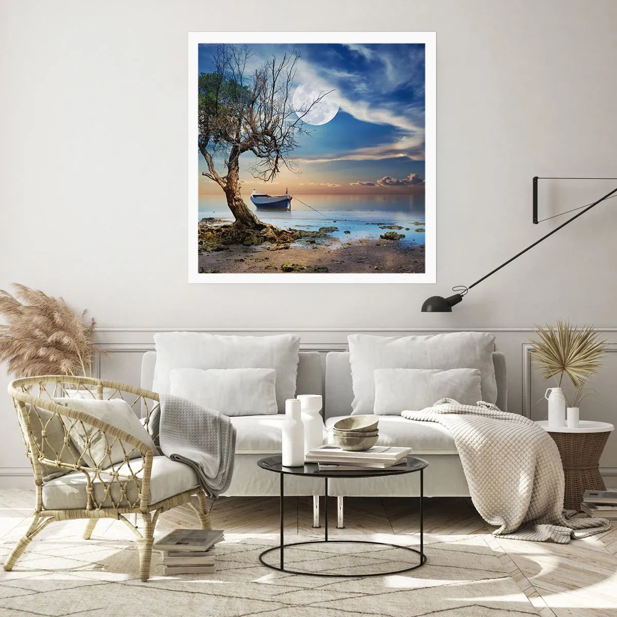 Pôster - É este o fim ou o começo? - 60x60 cm