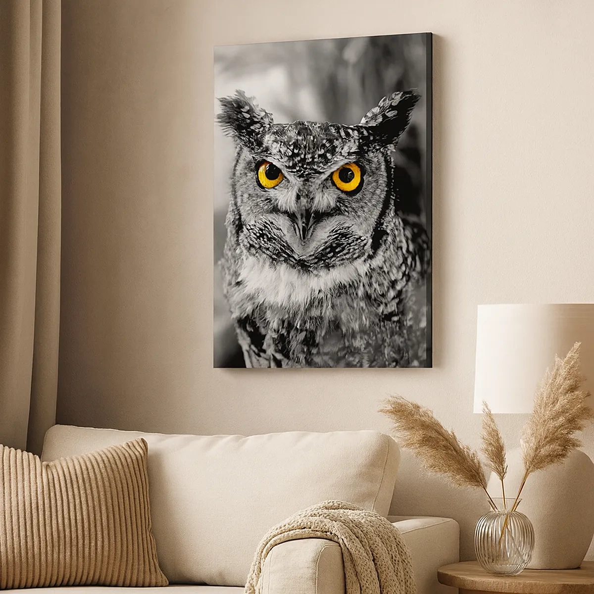 Quadro em tela - Nada pode ser escondido - 50x70 cm