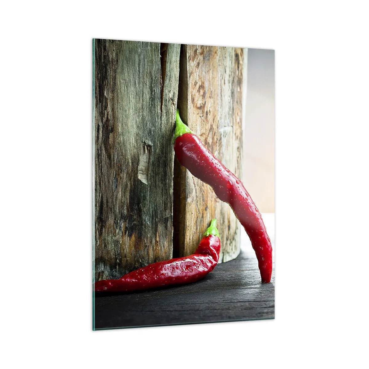 Quadro em vidro - Red hot chili peppers - 50x70 cm