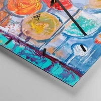 Mostrador com traços