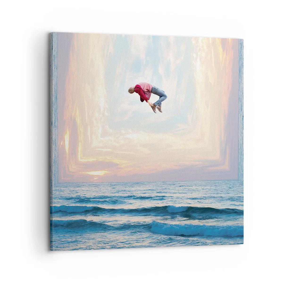 Quadro em tela - Para outra dimensão - 50x50 cm