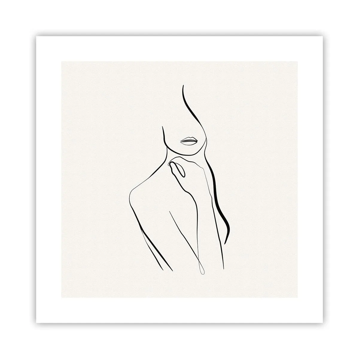 Pôster - Uma onda de melancolia - 40x40 cm
