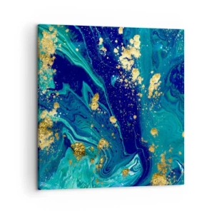 Quadro em tela - Flocos de sol  - 50x50 cm