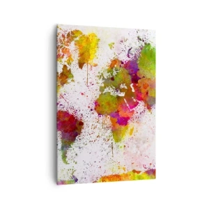 Quadro em tela - De algum modo, resultou assim - 70x100 cm