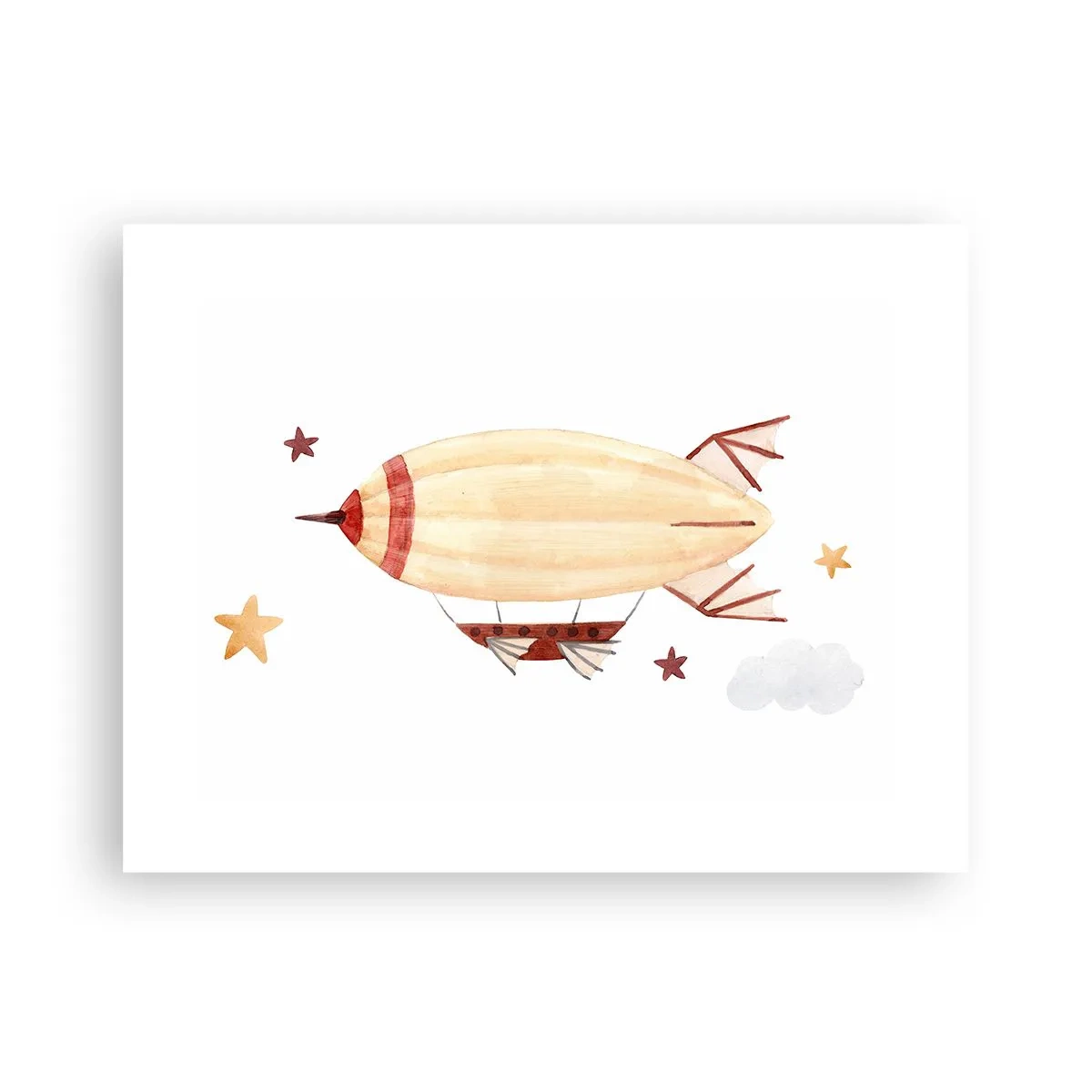 Pôster - Dirigível - 40x30 cm