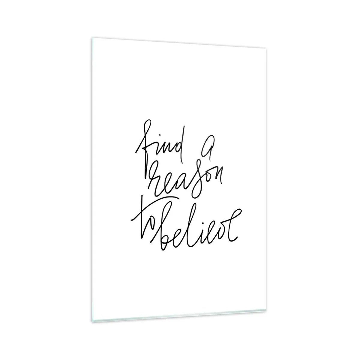 Quadro em vidro - É possível - 80x120 cm