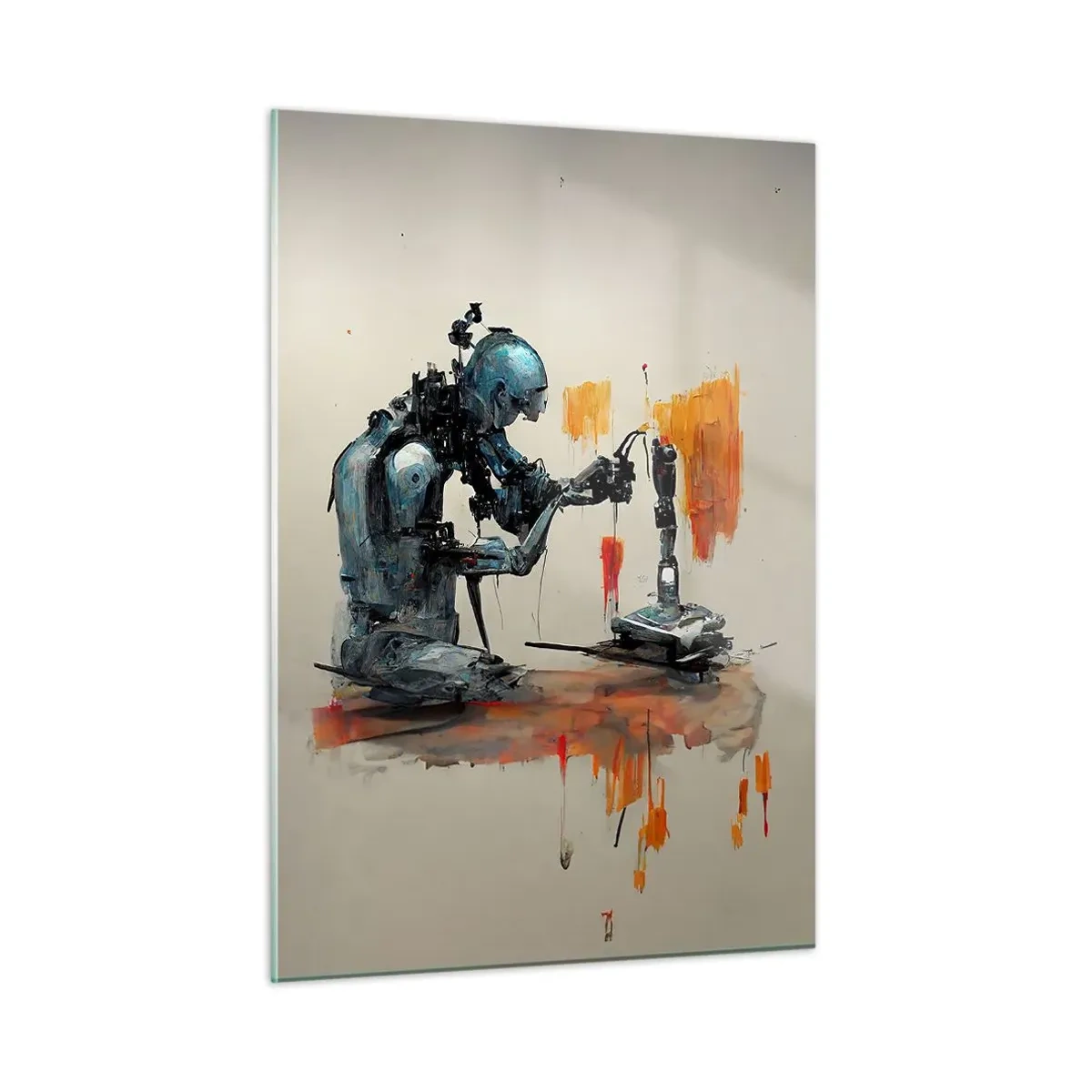Quadro em vidro - Já amanhã… - 50x70 cm