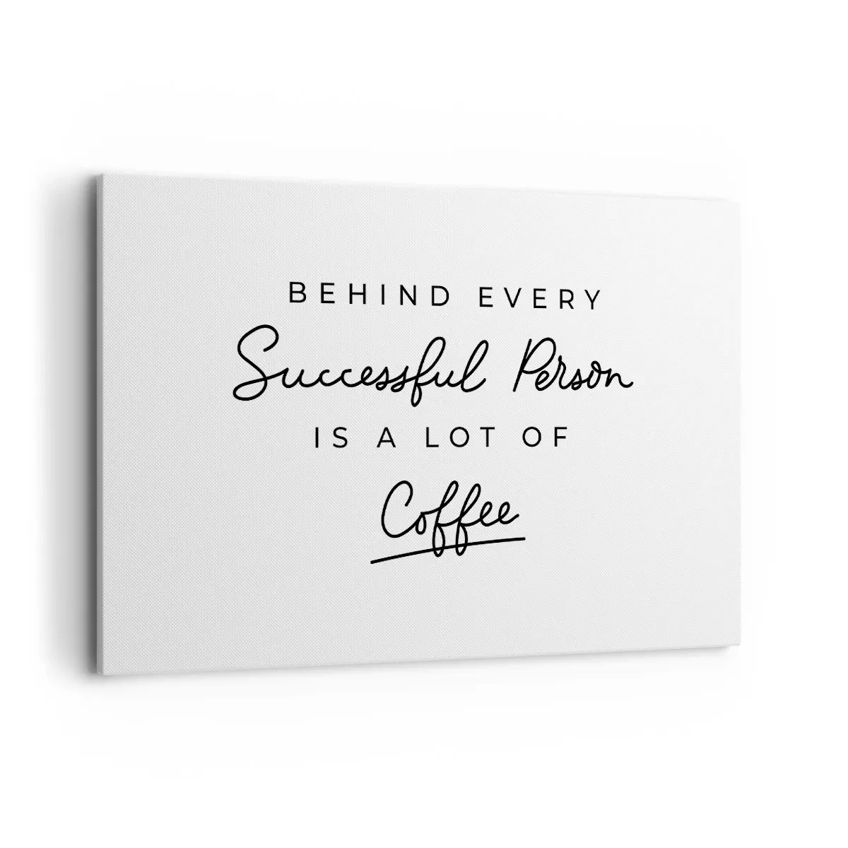 Quadro em tela - O segredo do sucesso - 120x80 cm