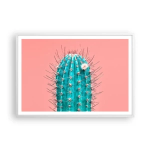 Pôster em moldura branca - Apenas olhe - 100x70 cm