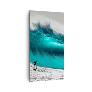 Quadro em tela - Desafio aceite - 65x120 cm