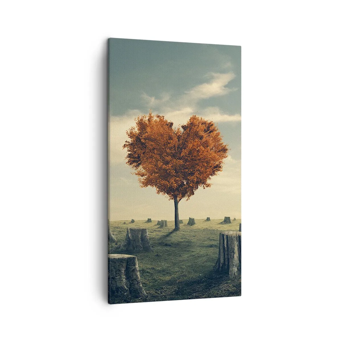 Quadro em tela - Ainda há esperança - 45x80 cm