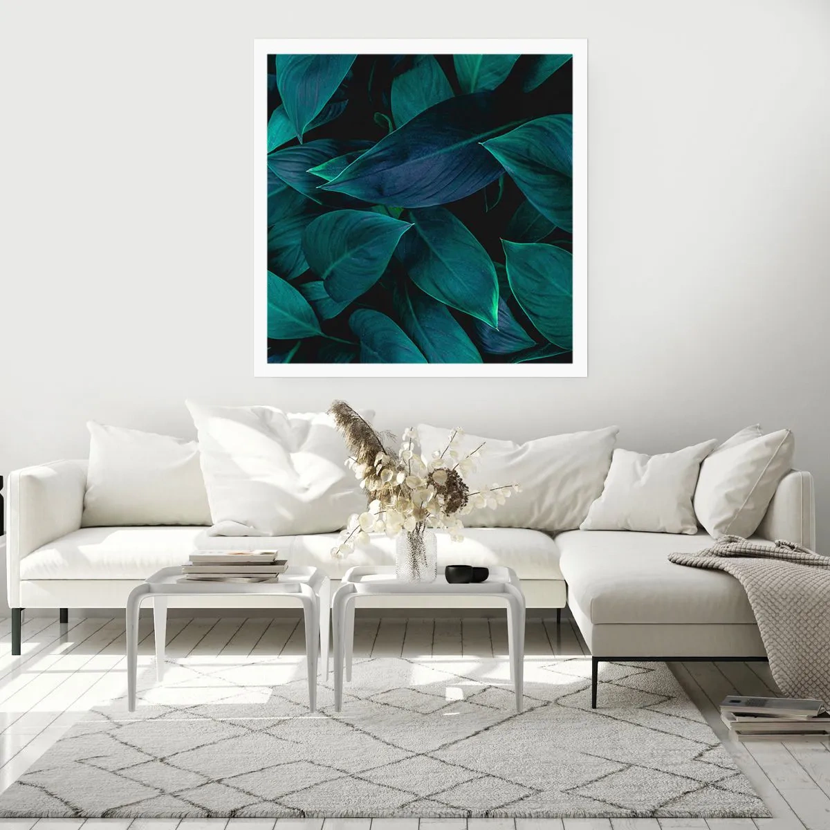 Pôster - Verde em si - 40x40 cm