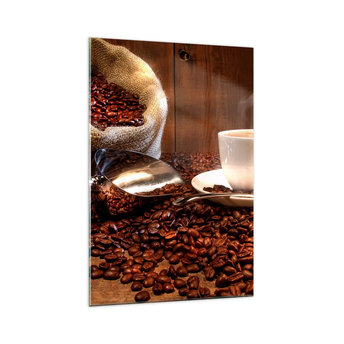 Quadro em vidro - Dá para sentir esse cheiro? - 70x100 cm