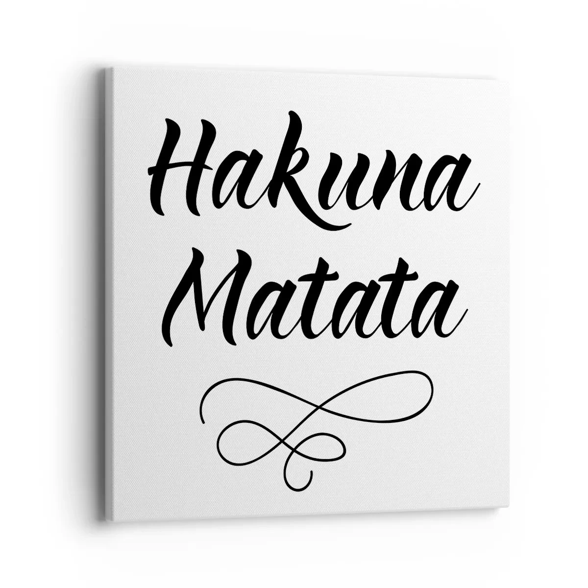 Quadro em tela - O melhor conselho - 40x40 cm