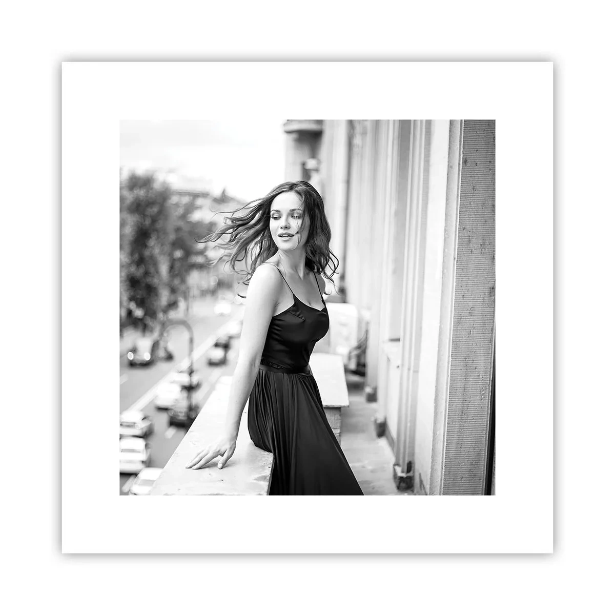 Pôster - Certamente uma parisiense - 30x30 cm