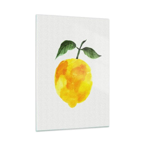 Quadro em vidro - Como saborear o sol - 50x70 cm