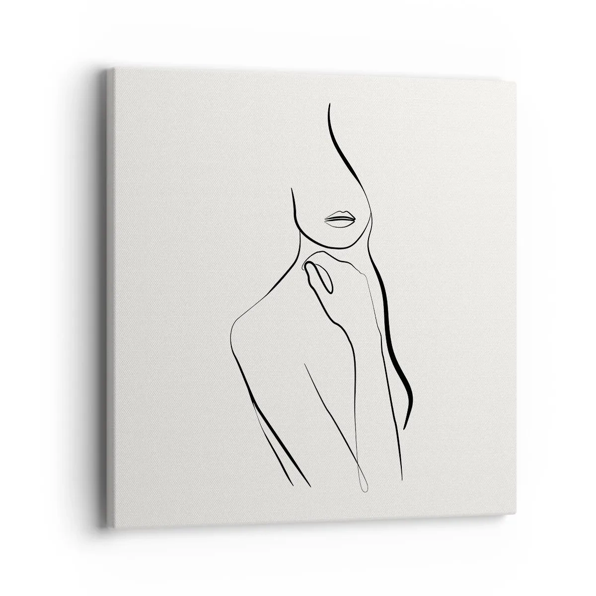 Quadro em tela - Uma onda de melancolia - 40x40 cm