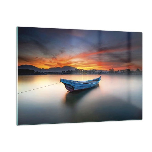 Quadro em vidro - Uma boa noite se aproxima - 120x80 cm