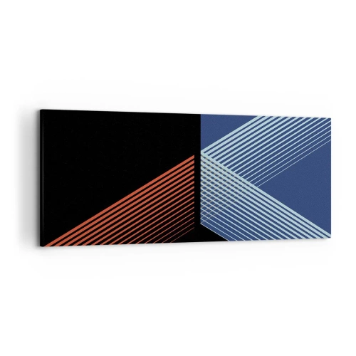 Quadro em tela - Uma história simples - 120x50 cm