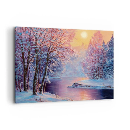 Quadro em tela - Cores do inverno - 120x80 cm