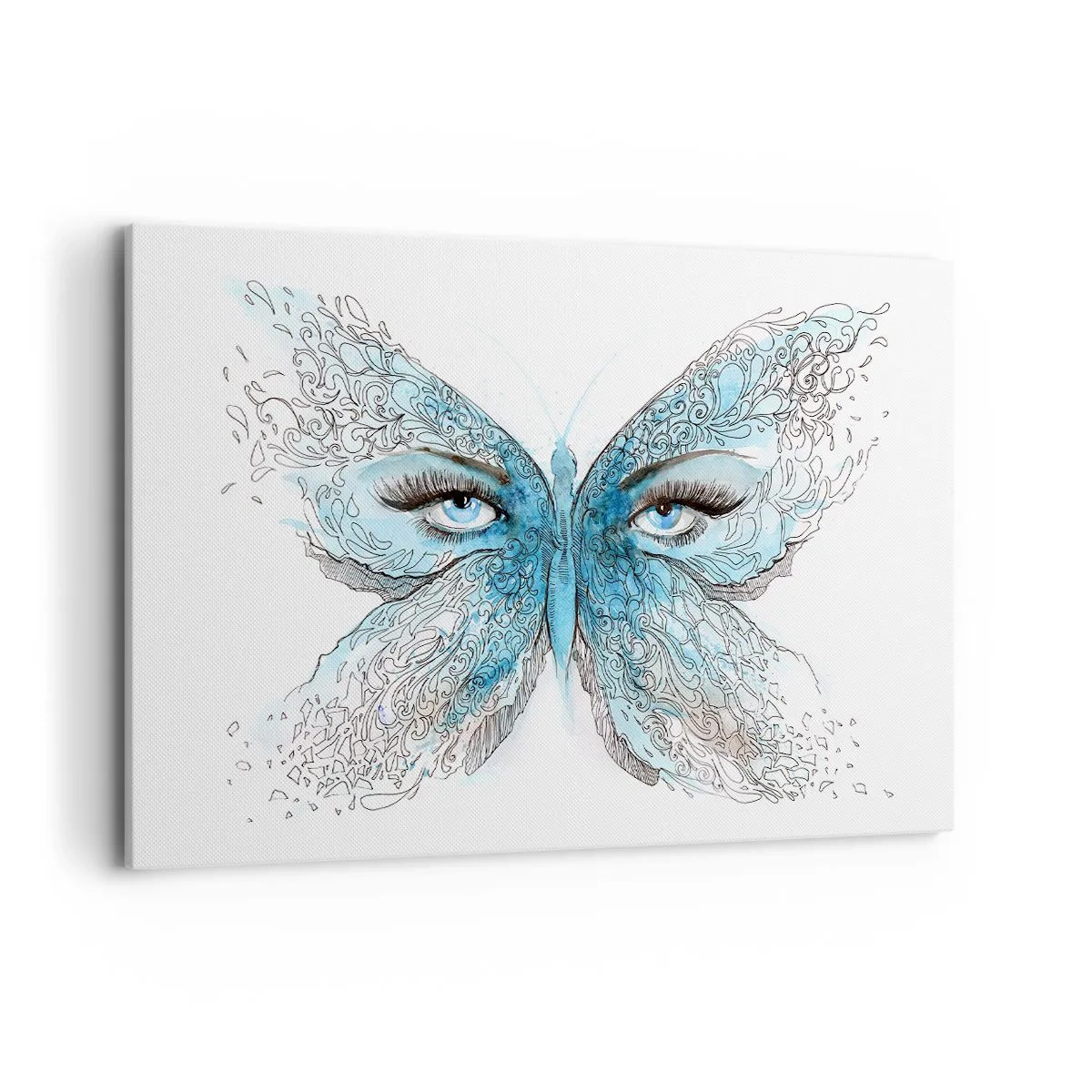 Quadro em tela - Borboleta eros - 120x80 cm
