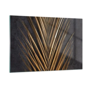 Quadro em vidro - Ouro dos trópicos - 120x80 cm