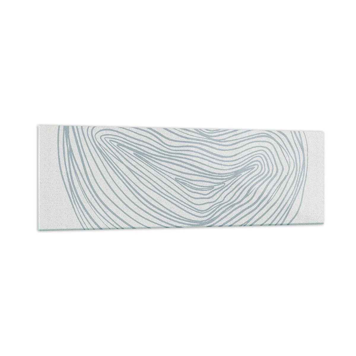 Quadro em vidro - Deixe cair o sorriso - 160x50 cm